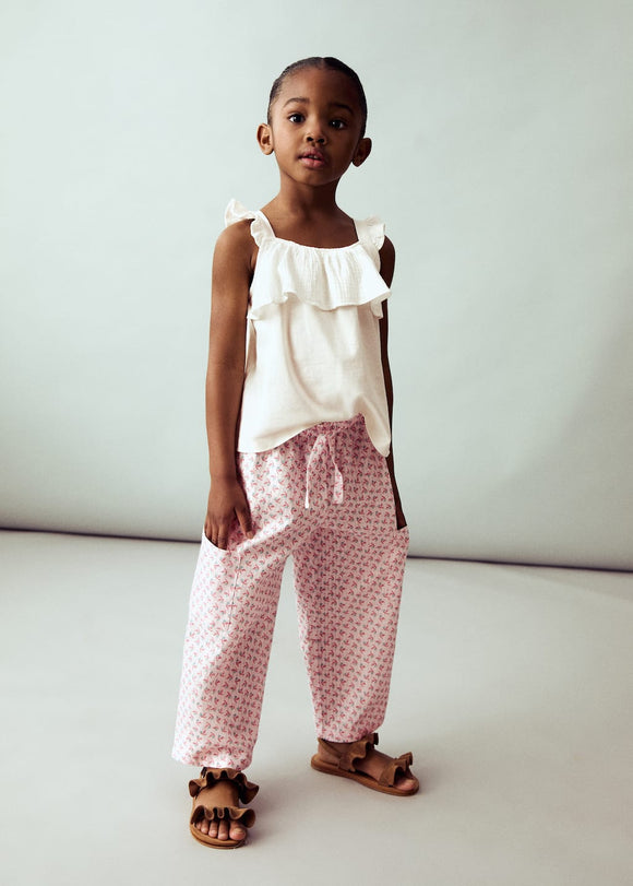 MANGO HARA 87067709-82 MANGO KIDS BABY GIRL TROUSER