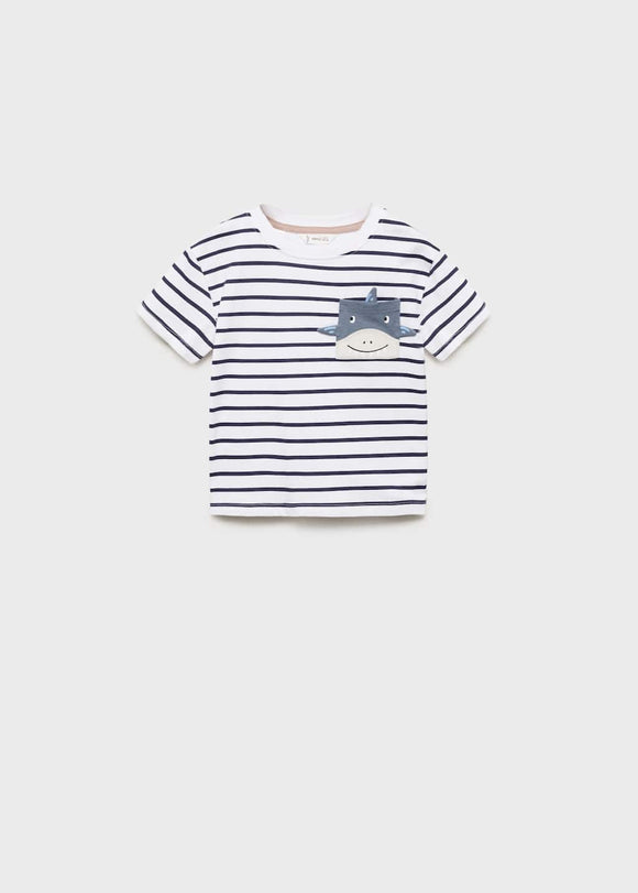 MANGO TIBUBOL 87068268-56 MANGO KIDS BABY BOY T-SHIRT SHORT SLEEVE