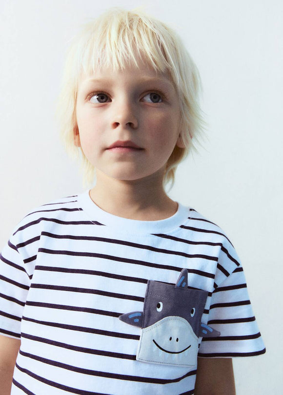 MANGO TIBUBOL 87068268-56 MANGO KIDS BABY BOY T-SHIRT SHORT SLEEVE
