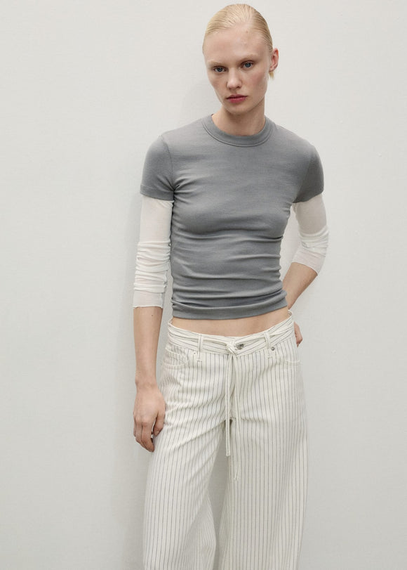 MANGO OLIVIA 87075769-02 MANGO WOMEN DENIM JEANS