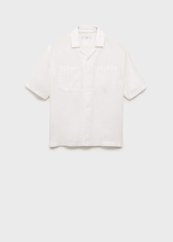 MANGO SAFI 87075928-01 MANGO MAN SHIRT SHORT SLEEVE