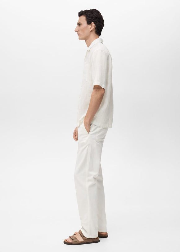 MANGO SAFI 87075928-01 MANGO MAN SHIRT SHORT SLEEVE