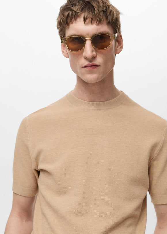 MANGO ANDREW 87075932-08 MANGO MAN T-SHIRT SHORT SLEEVE