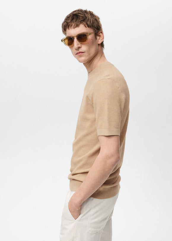 MANGO ANDREW 87075932-08 MANGO MAN T-SHIRT SHORT SLEEVE