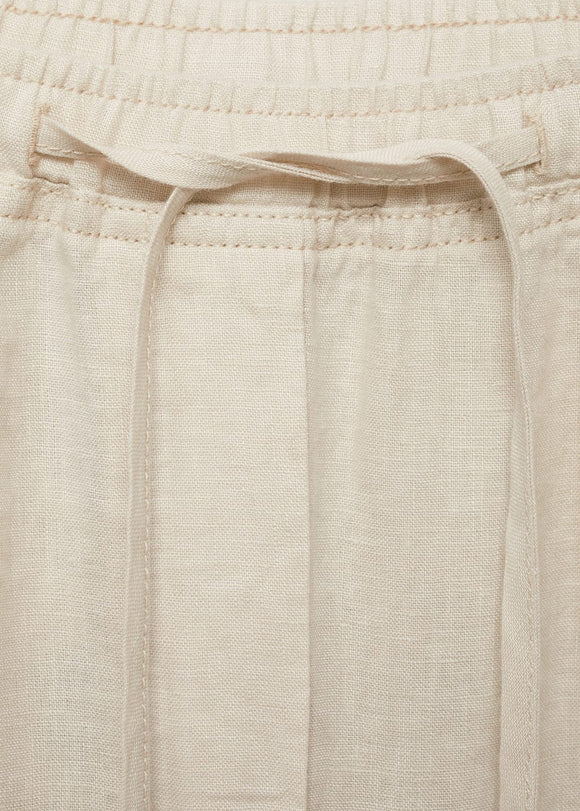 MANGO LINEN 87076341-06 MANGO WOMEN TROUSER