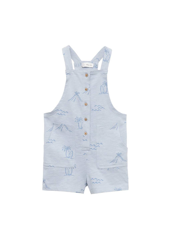 MANGO AOPWAVE 87077703-50 MANGO KIDS BABY BOY JUMPSUIT