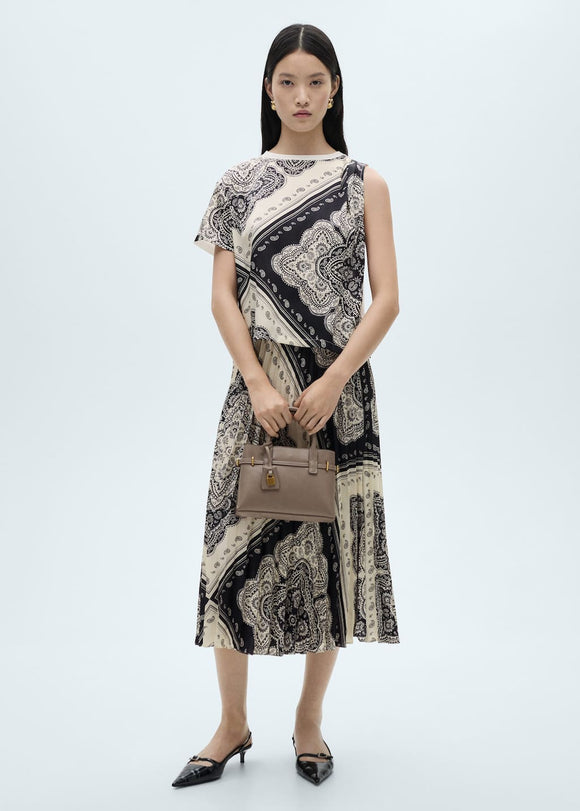 MANGO CACHE-H 87080579-52 MANGO WOMEN SKIRT