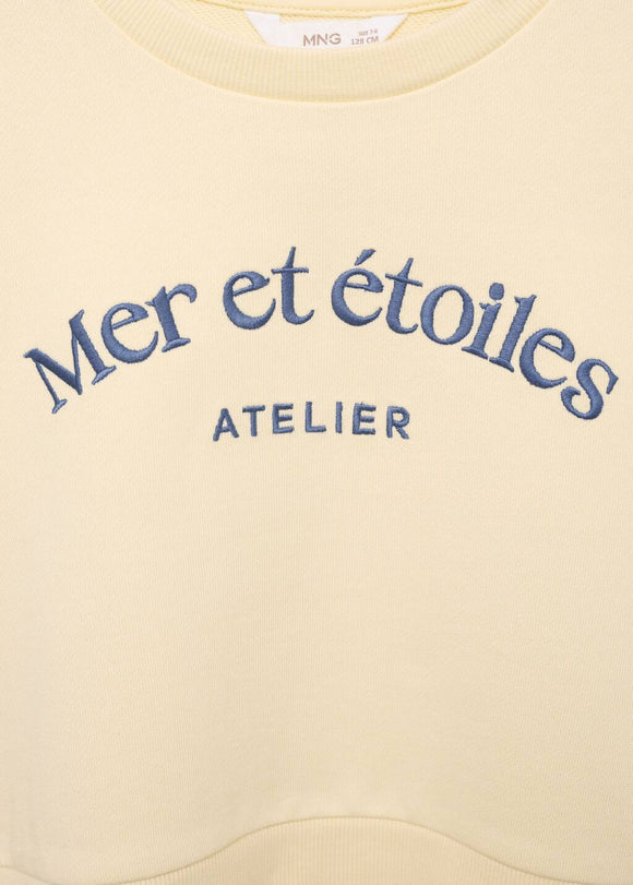 MANGO ETOILES 87084792-12 MANGO KIDS GIRL SWEATSHIRT