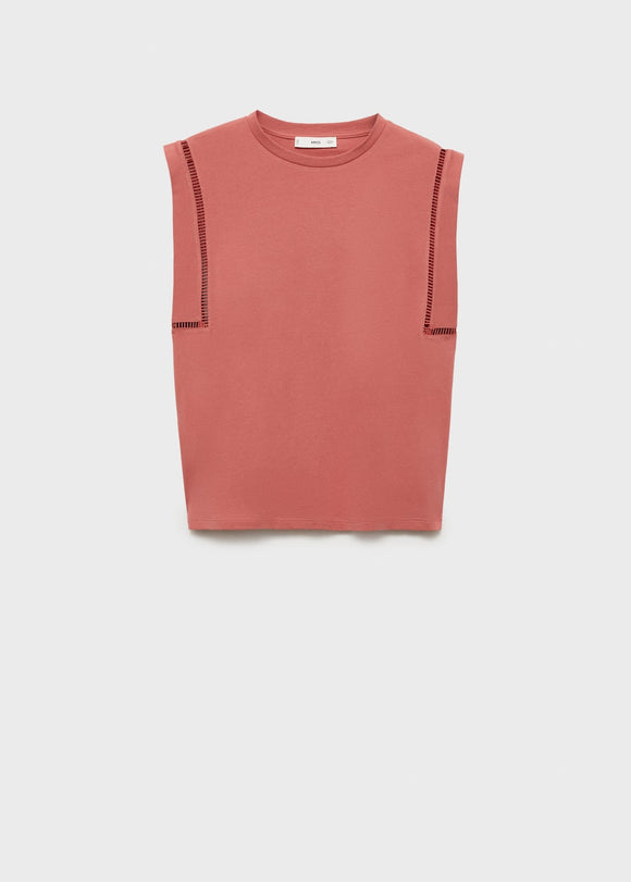 MANGO MAREA 87085752-74 MANGO WOMEN T-SHIRT SHORT SLEEVE