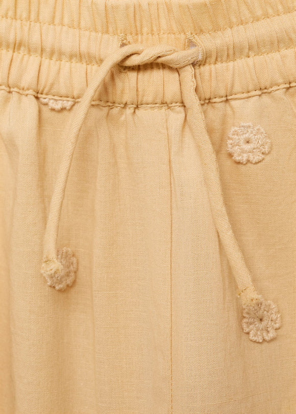 MANGO MOUSSE 87085949-15 MANGO KIDS GIRL TROUSERS