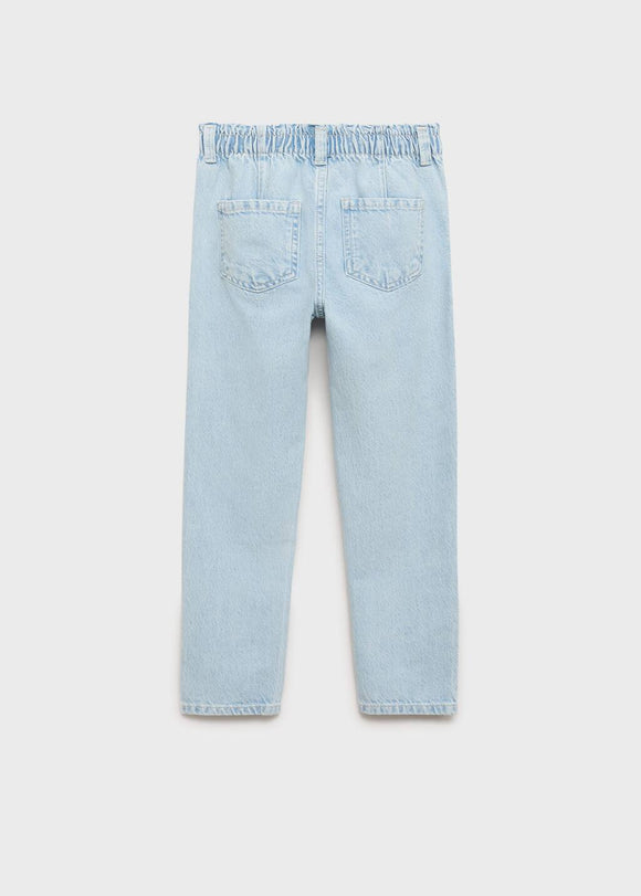 MANGO PAPERBAG 87090413-TC MANGO KIDS GIRL JEANS