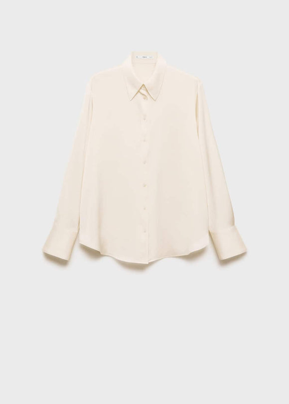 MANGO IDEALE 87090415-02 MANGO WOMEN SHIRT LONG SLEEVE