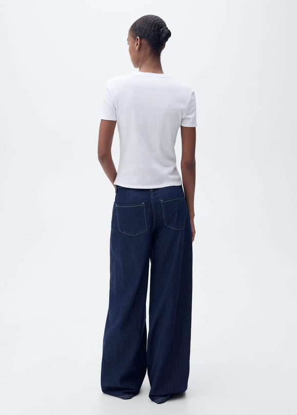 MANGO ZANI 87094088-01 MANGO WOMEN T-SHIRT SHORT SLEEVE