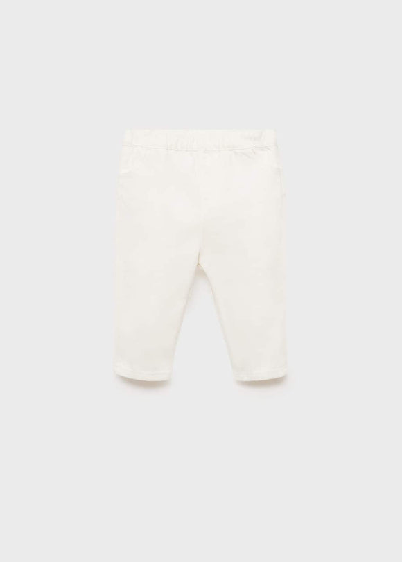 MANGO BRASIL 87094400-02 MANGO KIDS NEW BORN BABY TROUSERS