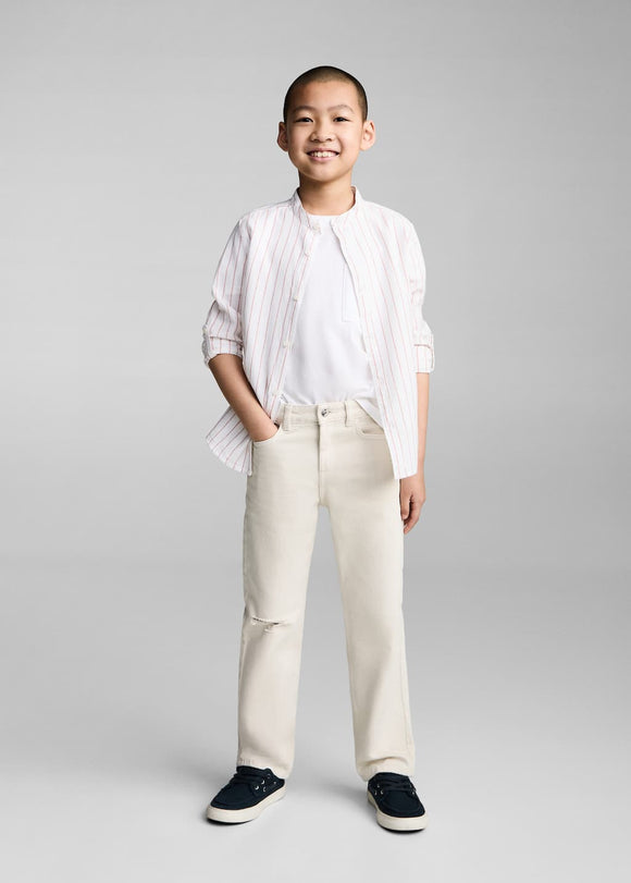 MANGO FORMA 87095981-27 MANGO KIDS BOY SHIRT SHORT SLEEVE