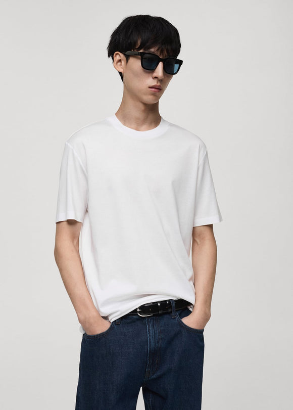 MANGO BELLOW 87954005-01 MANGO MAN T-SHIRT SHORT SLEEVE