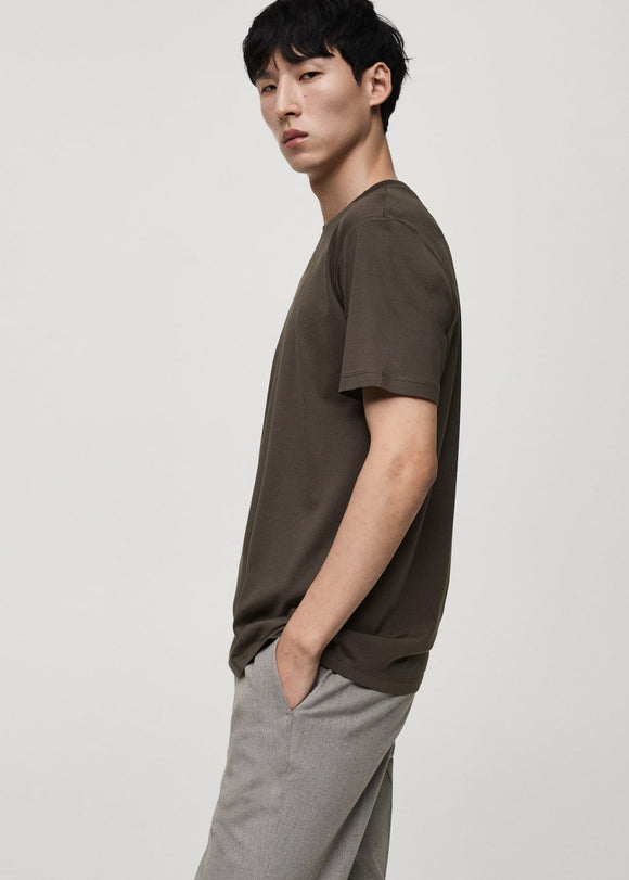 MANGO BELLOW 87954005-97 MANGO MAN T-SHIRT SHORT SLEEVE