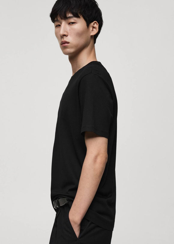 MANGO BELLOW 87954005-99 MANGO MAN T-SHIRT SHORT SLEEVE