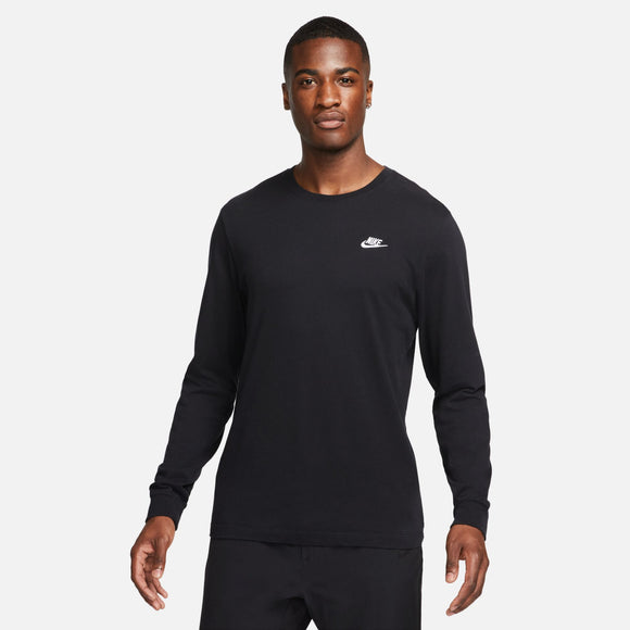 NIKE M NSW CLUB TEE  LS AR5193-010 T-SHIRT LONG SLEEVE (M)