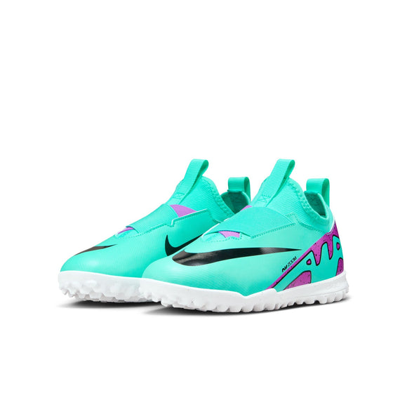 NIKE JR ZOOM VAPOR 15 ACADEMY TF DJ5621-300 TURF SHOES FOOTBALL (YB)