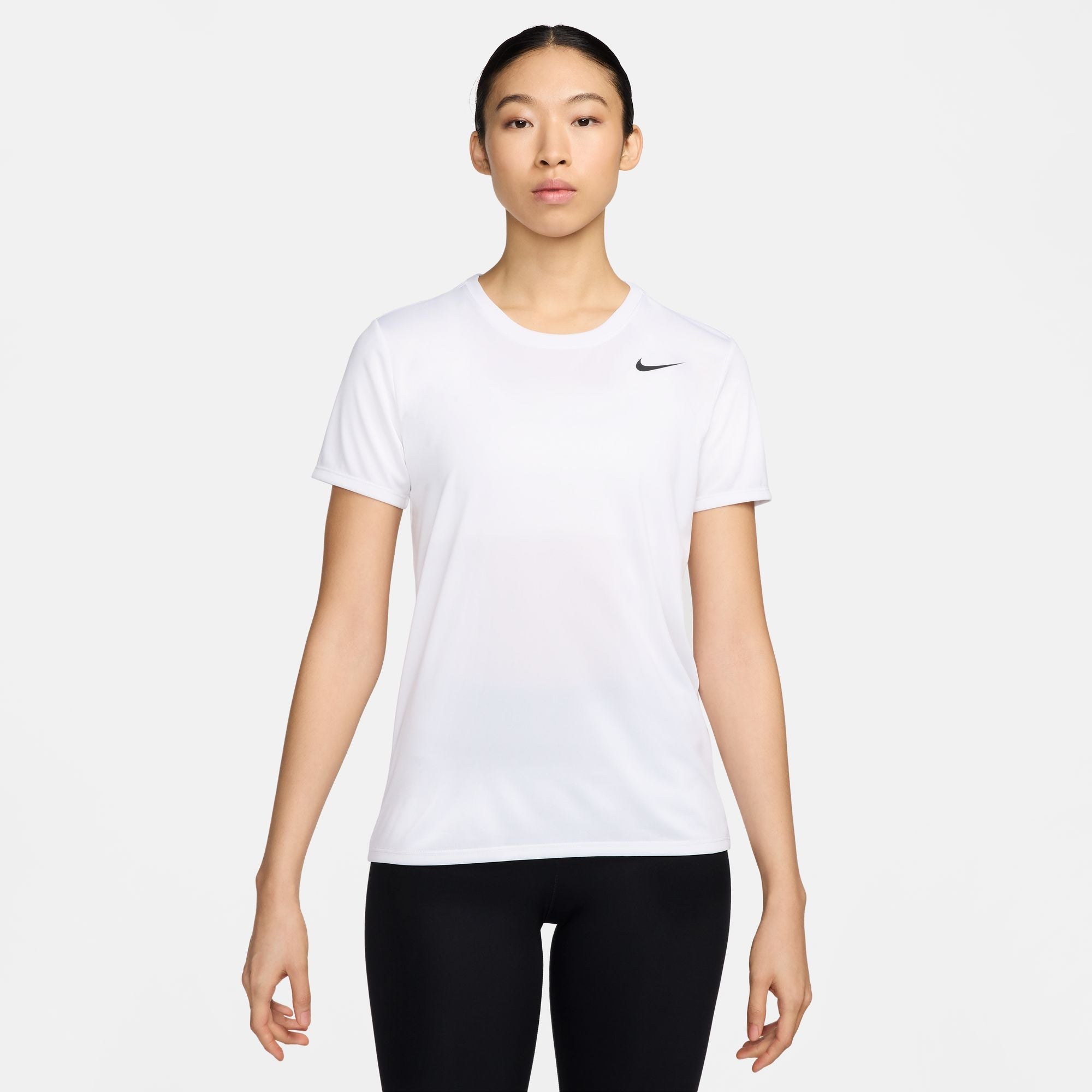 NIKE AS W NK Dri-FIT RLGD SS TEE DX0688-100 TOP SHORT SLEEVE