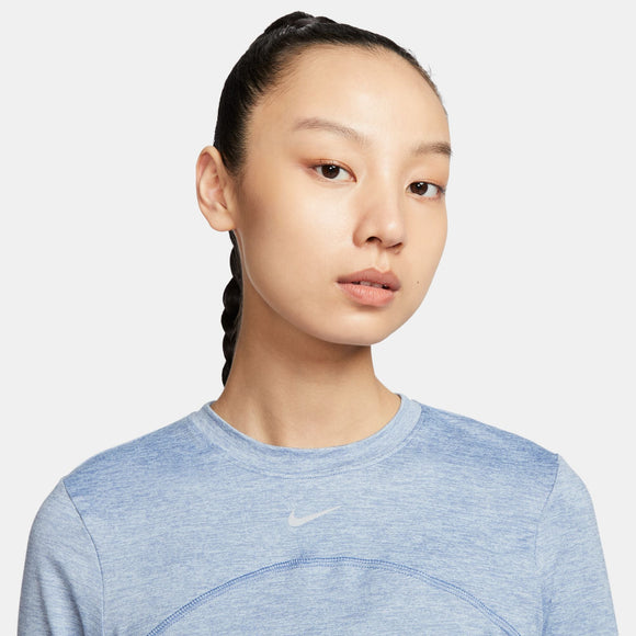 NIKE AS W NK SWIFT ELMNT Dri-FITUVCRWTOP FB4298-440 TOP RUNNING (W)