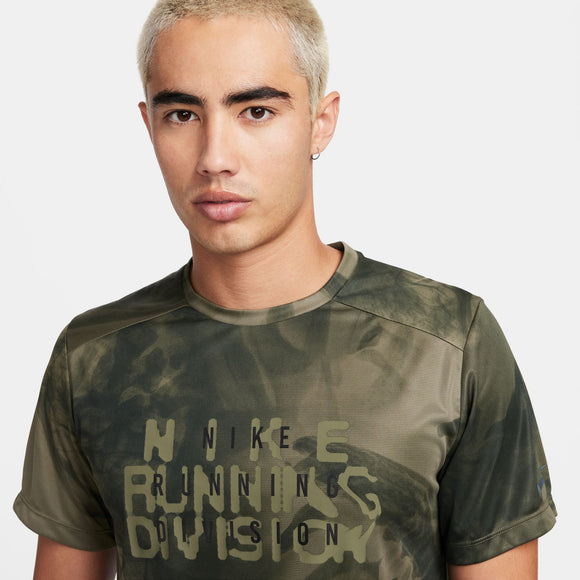 NIKE AS M NK Dri-FIT RUN DVN RISE 365 SS FB6880-222 T-SHIRT SHORT SLEEVE RUNNING (M)