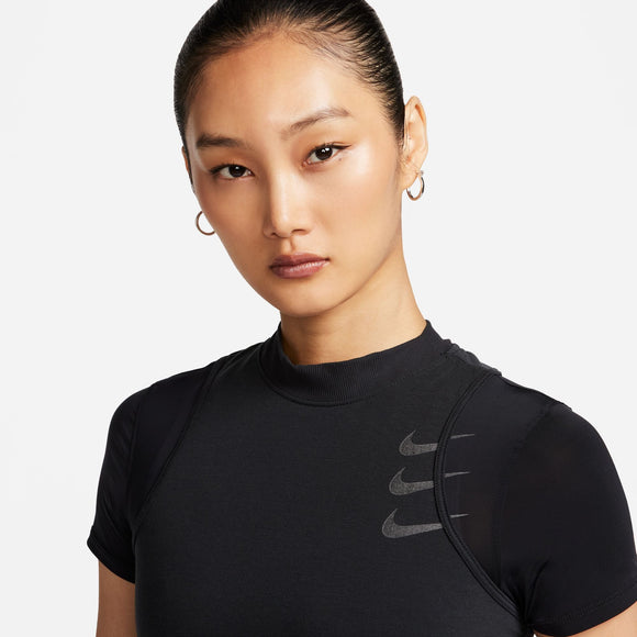 NIKE AS W NK RUN DVN Dri-FITADV SS TOP FB7814-010 TOP RUNNING (W)