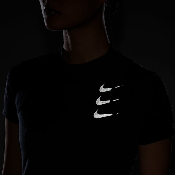 NIKE AS W NK RUN DVN Dri-FITADV SS TOP FB7814-010 TOP RUNNING (W)