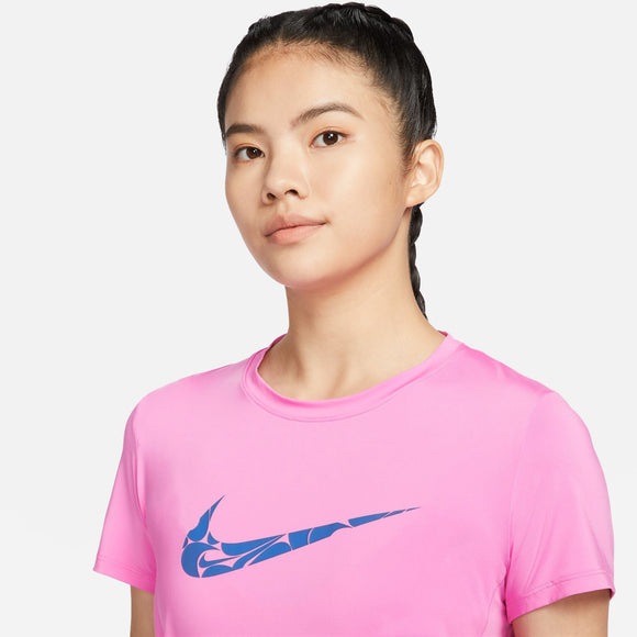 NIKE AS W NK ONE SWSH HBR DF SS TOP FN2619-675 TOP RUNNING (W)