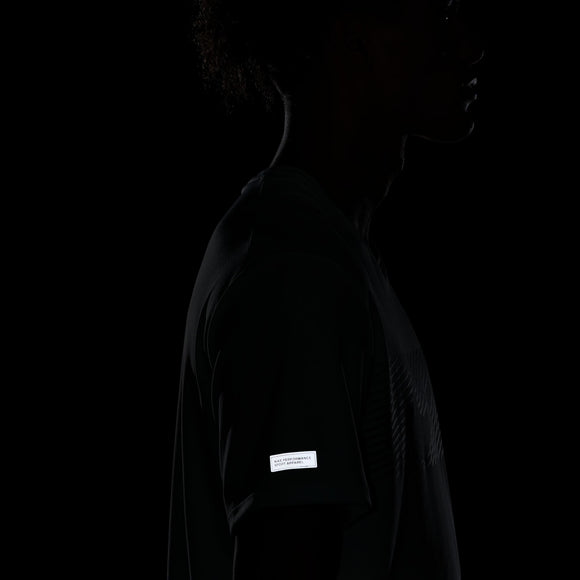 NIKE AS M NK FLASH MILER TOP FN3052-394 T-SHIRT SHORT SLEEVE RUNNING (M)