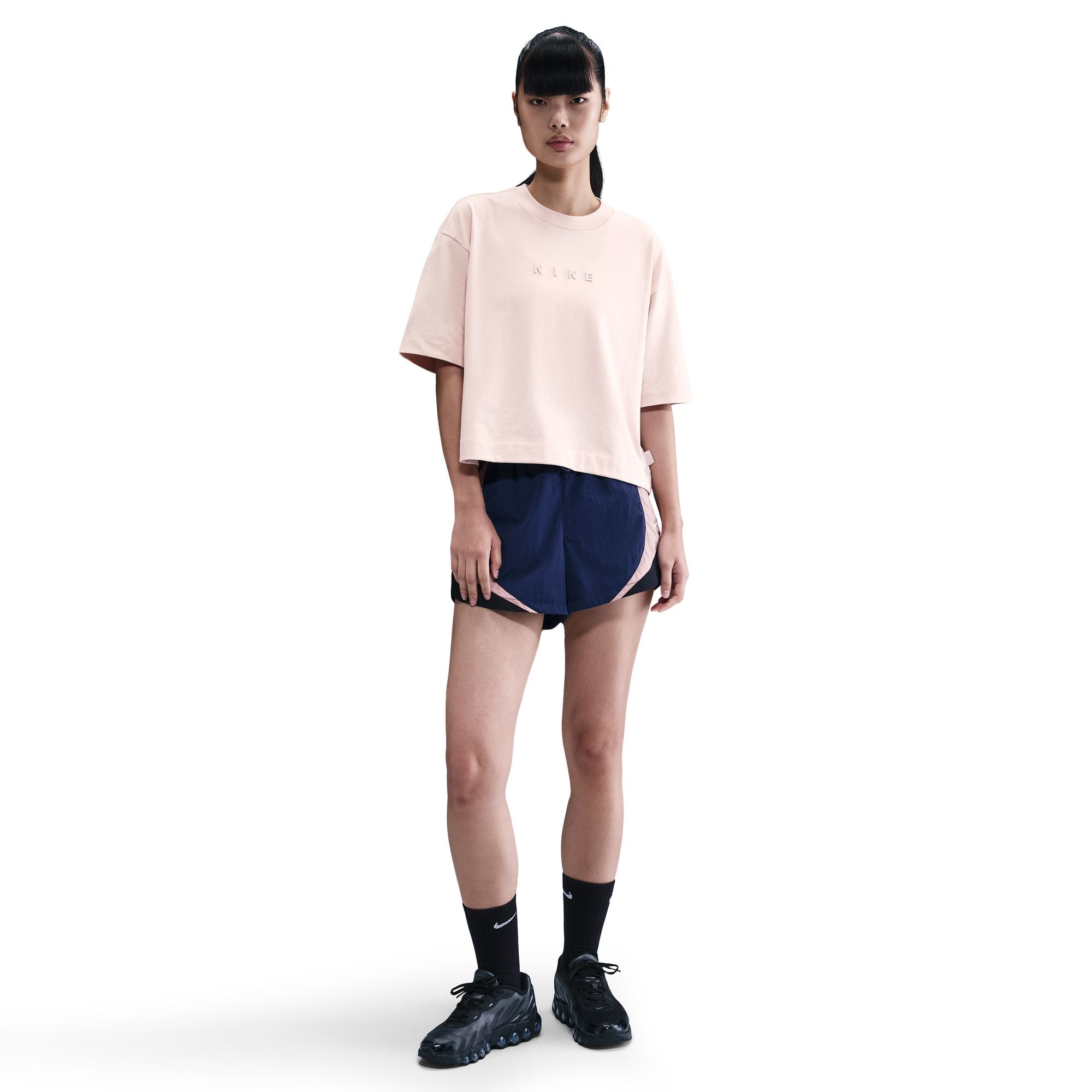 NIKE W NSW LUXE SS TEE BOXY HV4955-667 T-SHIRT SHORT SLEEVE (W