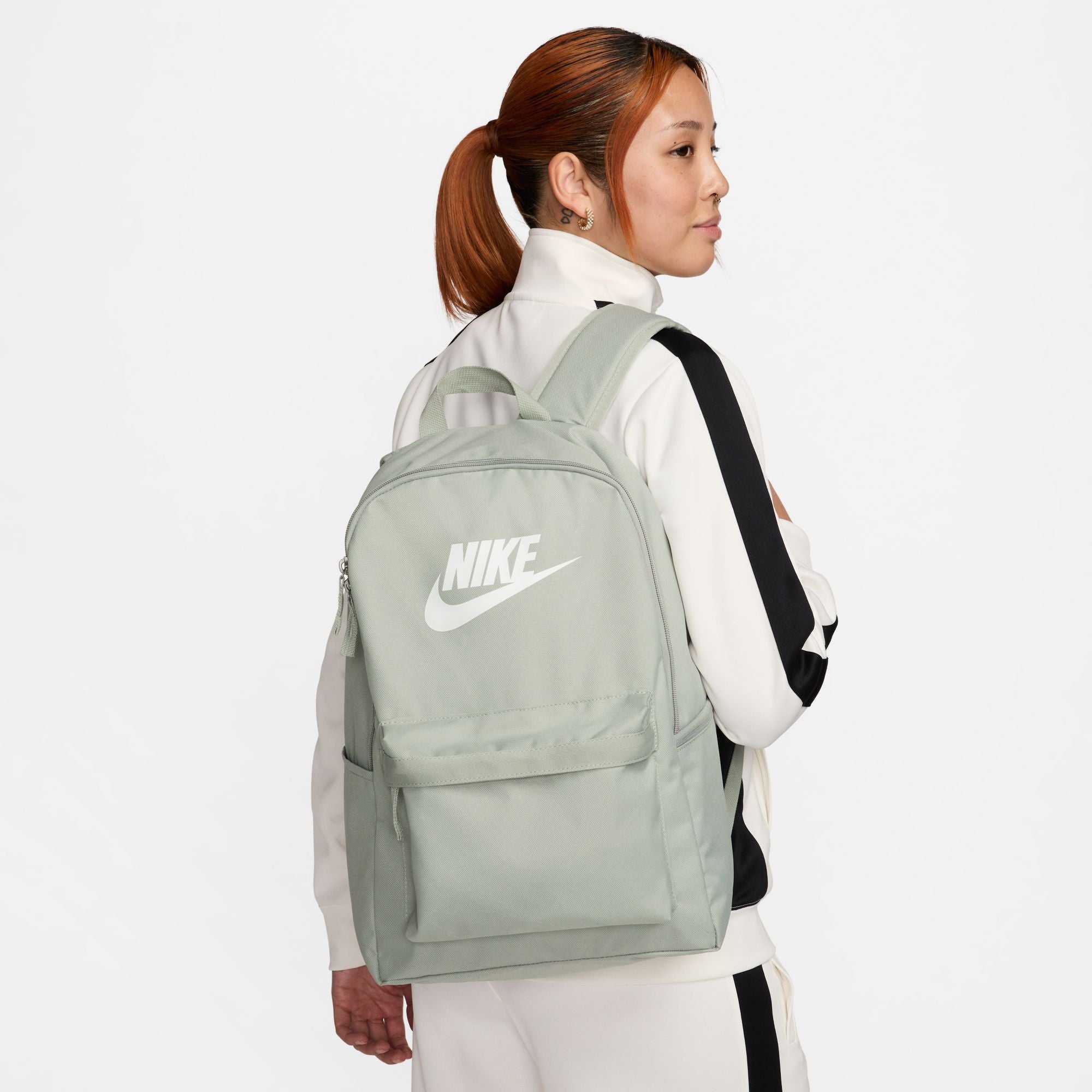 bright green nike backpack NIKE HERITAGE BKPK DC4244-370 BACKPACK (M)