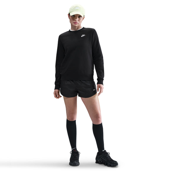 NIKE W NSW CLUB FLC CREW STD DQ5473-010 T-SHIRT LONG SLEEVE (W)