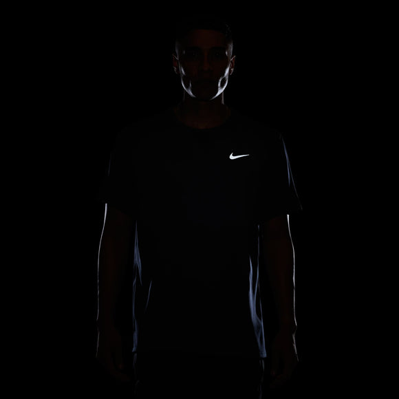 NIKE AS M NK DF UV MILER SS DV9316-437 T-SHIRT SHORT SLEEVE RUNNING (M)