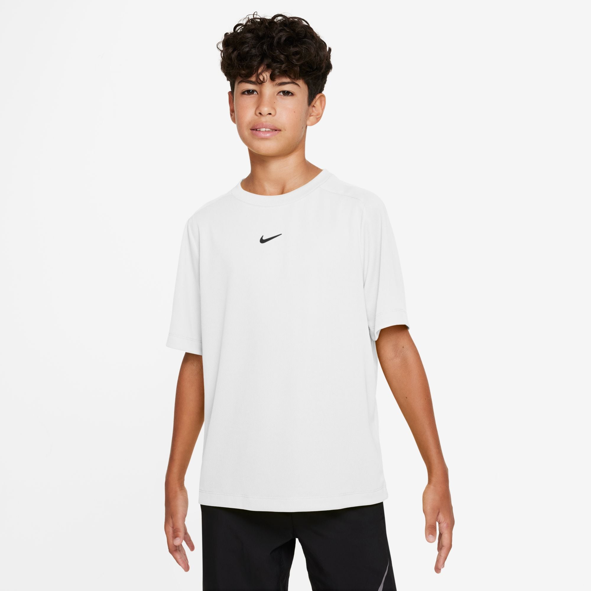 NIKE B NK DF MULTI SS TOP DX5380-100 T-SHIRT SHORT SLEEVE