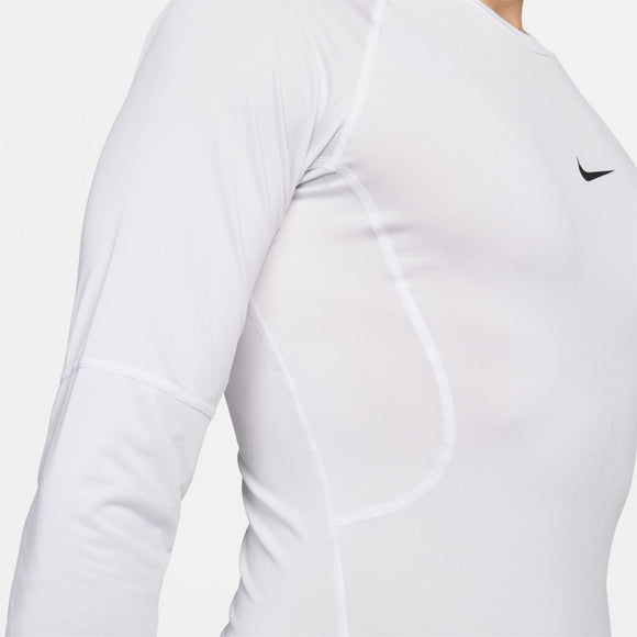 NIKE M NP DF TIGHT TOP LS FB7919-100 COMPRESSION TOP LONG SLEEVE (M)