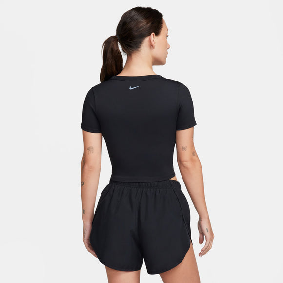 NIKE W NK ONE FITTED DF SS TOP FN2804-010 TOP SHORT SLEEVE TRAINING (W)