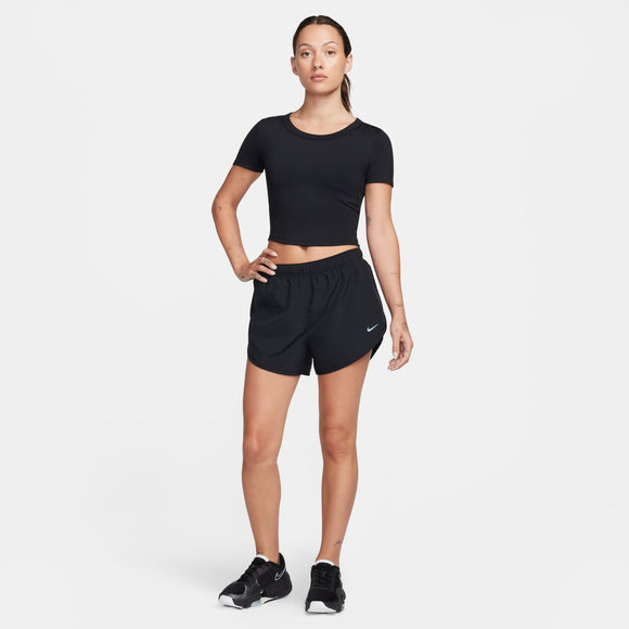 NIKE W NK ONE FITTED DF SS TOP FN2804-010 TOP SHORT SLEEVE TRAINING (W)