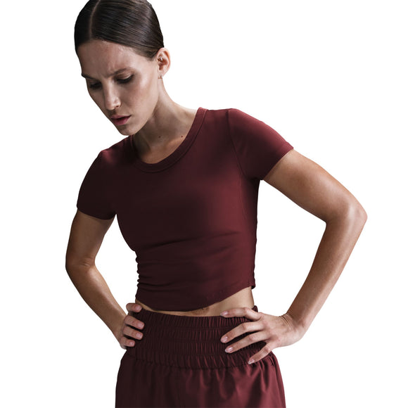 NIKE W NK ONE FITTED DF SS TOP FN2804-619 TOP SHORT SLEEVE TRAINING (W)