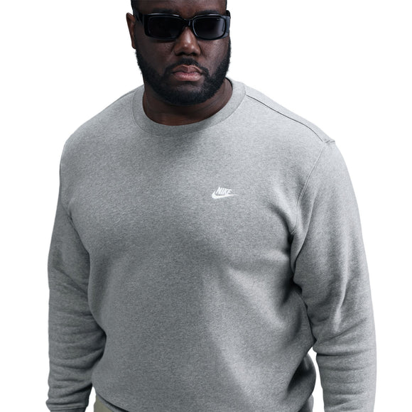 NIKE M NK CLUB BB CREW FN3886-063 T-SHIRT LONG SLEEVE (M)