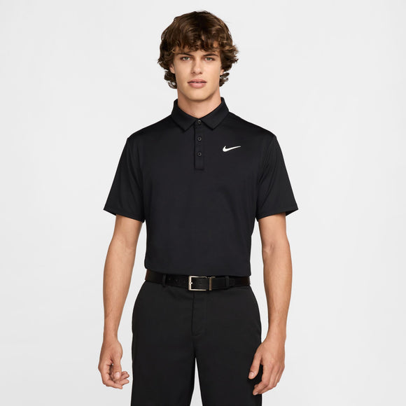 NIKE M NK DF TOUR SOLID POLO FZ7481-010 POLO T-SHIRT TENNIS (M)