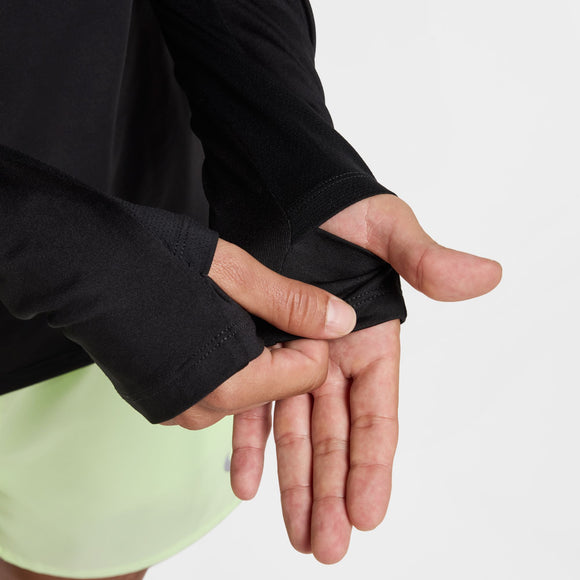 NIKE M NK DF STRIDE HZ MIDLAYER HV2180-010 T-SHIRT LONG SLEEVE RUNNING (M)