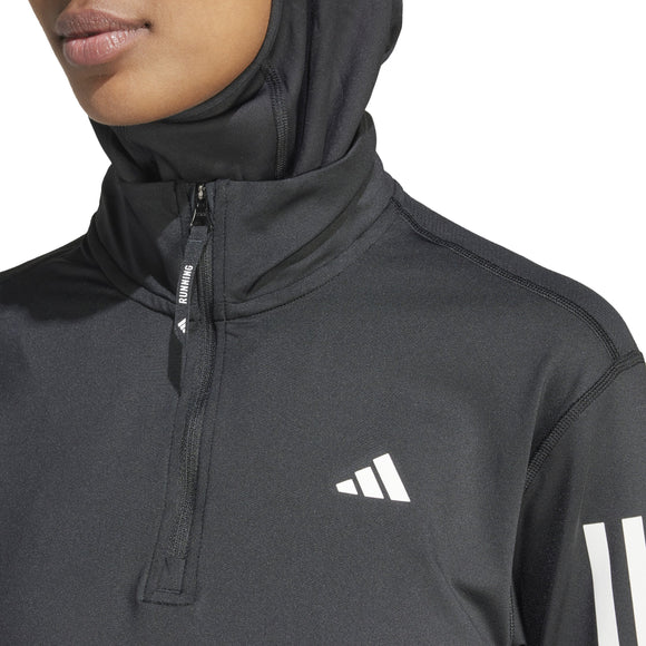ADIDAS OTR B HZIP IK7440 TOP LONG SLEEVE RUNNING (W)