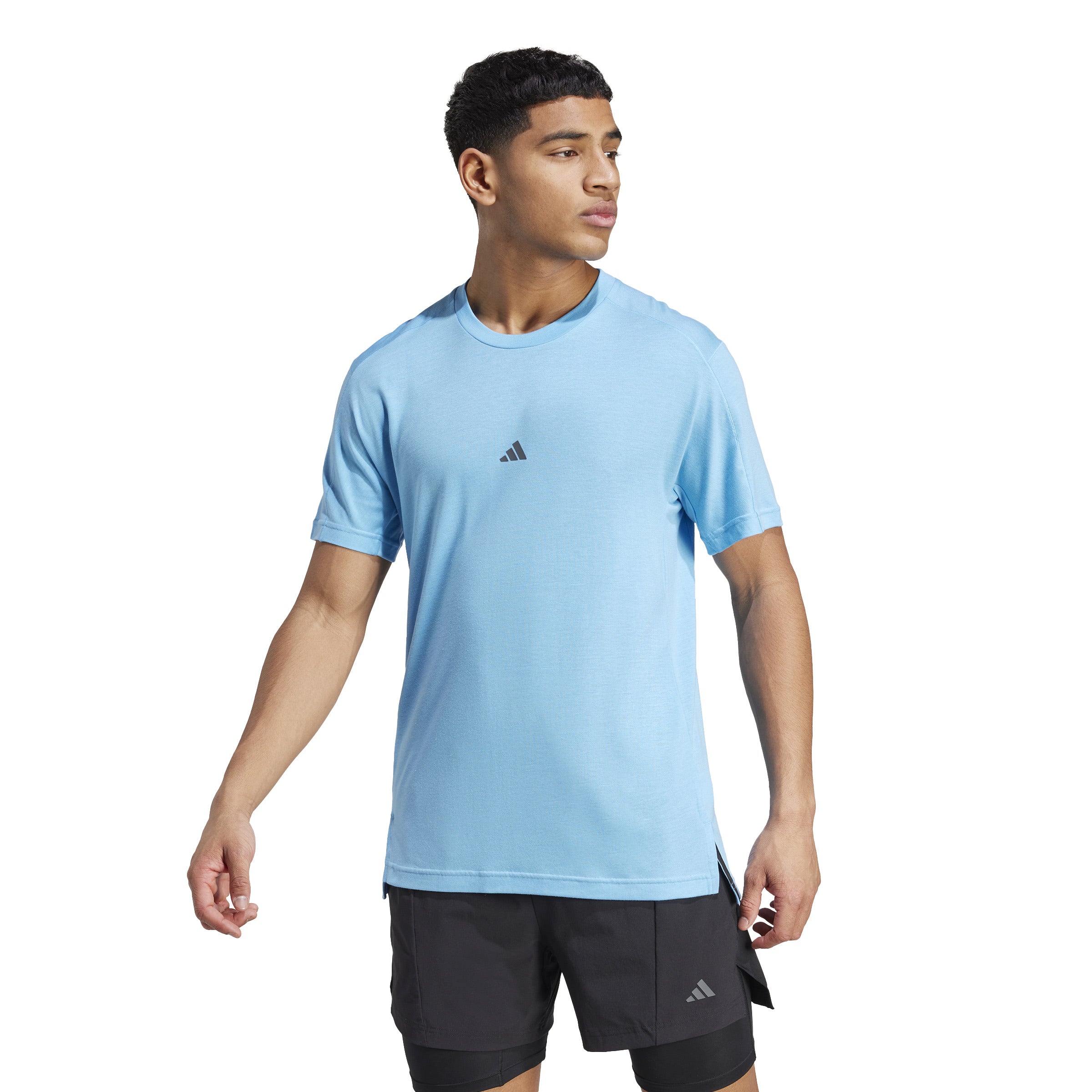 ADIDAS YOGA PRE TEE IR9482 T-SHIRT SHORT SLEEVE TRAINING (M