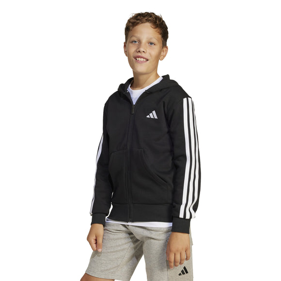 ADIDAS J 3S FL FZ HD JD6494 SWEATERS & CARDIGANS  (YB)