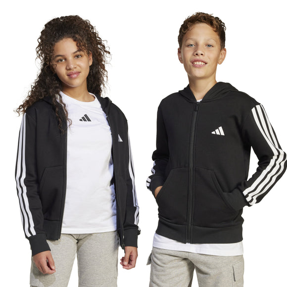 ADIDAS J 3S FL FZ HD JD6494 SWEATERS & CARDIGANS  (YB)