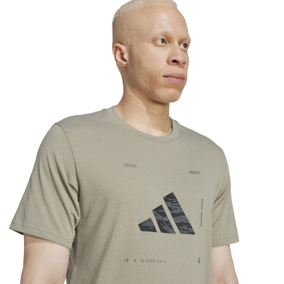 ADIDAS M BOX LOGO G T JD8230 T-SHIRT SHORT SLEEVE TRAINING (M)