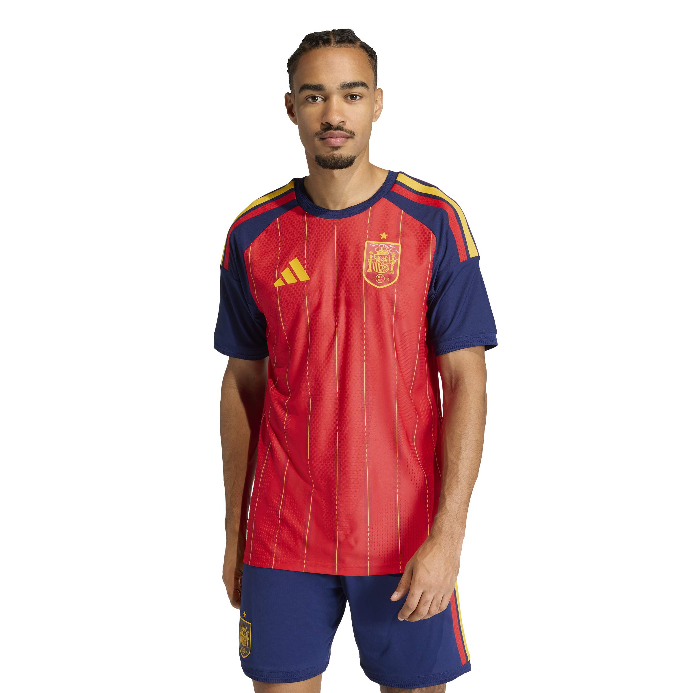 ADIDAS RFEF H JSY AU VIVRED JN4366 JERSEY SHORT SLEEVE FOOTBALL (M