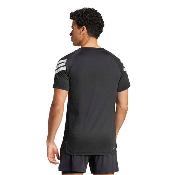 ADIDAS GYM+ 3S TEE JW9729 T-SHIRT SHORT SLEEVE TRAINING (M)
